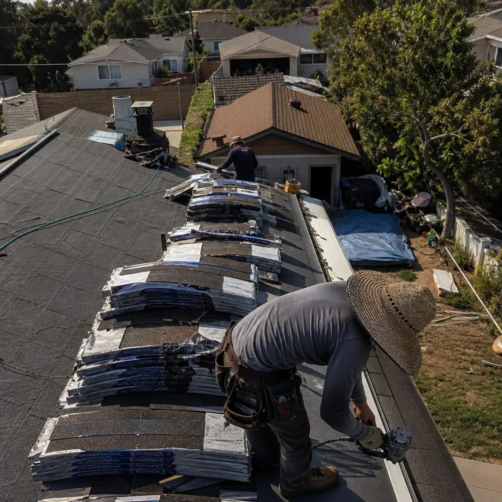 Roof Installation in Compton
